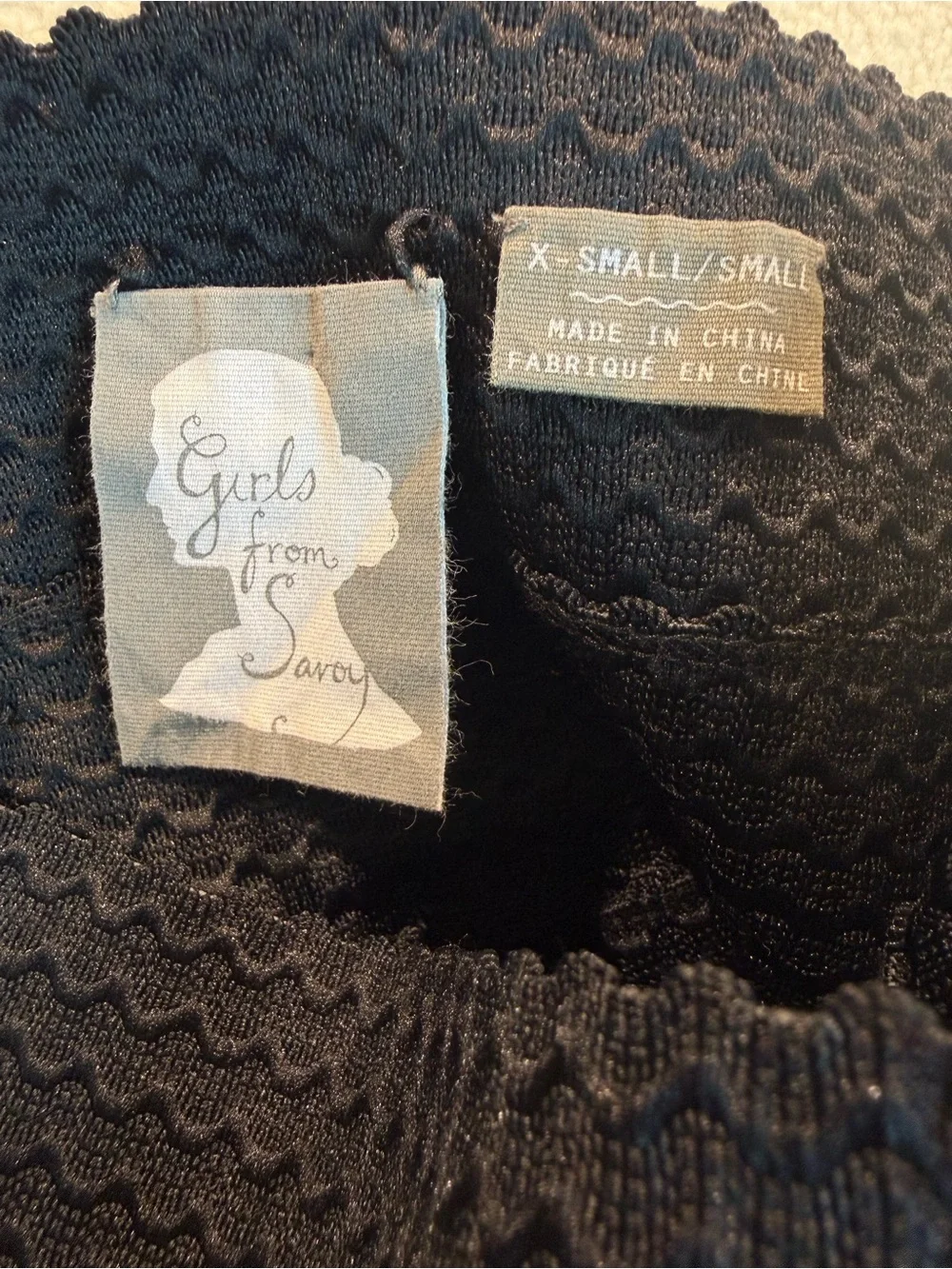 Girls From Savoy Textured Fit & Flare Mini Skirt | XS/S